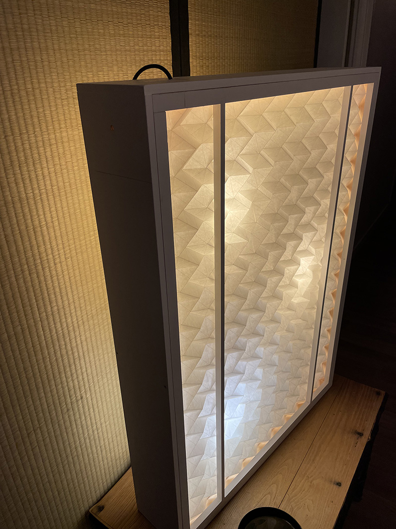 Lampe New Haven dans le couloir